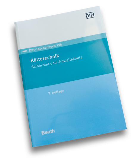 Die aktuelle DIN EN 378 ist im DIN-Taschenbuch 156 „Kältetechnik – Sicherheit und Umweltschutz enthalten.