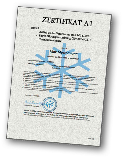 Die Auffrischungs­schulungen zum Erwerb der neuen Zertifikate können vorerst noch nicht angeboten werden.