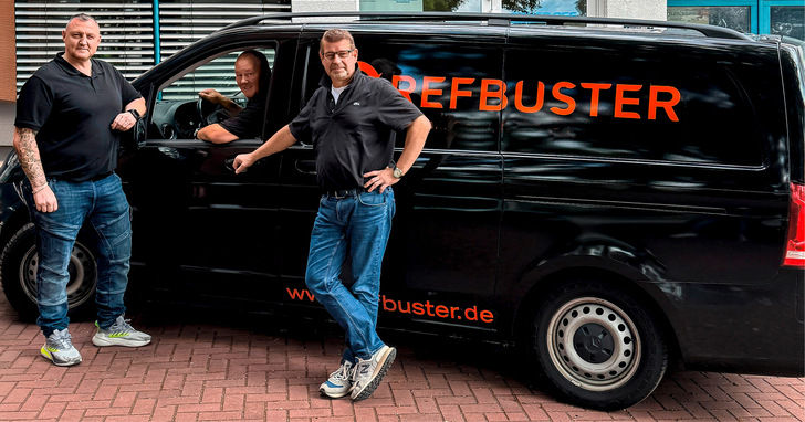 V.l. Daniel Heßler, Achim Weiher, Michael Rutkat