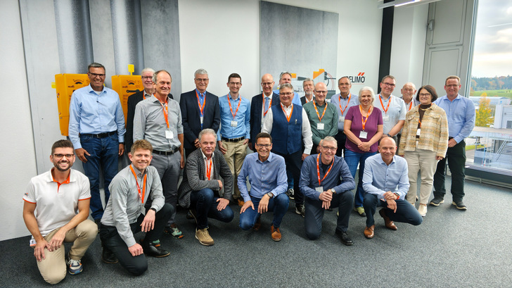 Teilnehmer der Herbsttagung des Arbeitskreises Klimatechnik bei Belimo.