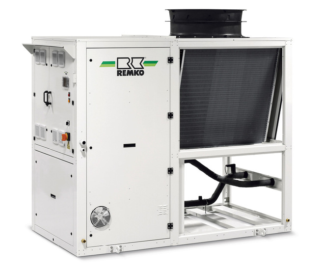 Der Kaltwasser-Erzeuger KWP Eco Pro arbeitet sicher und umweltfreundlich, die Ausstattung wird ans jeweilige Objekt angepasst.