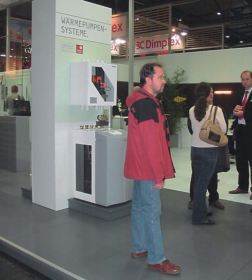 Der Messestand von Stiebel Eltron