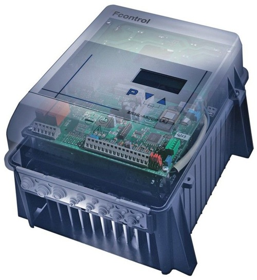 Bild 1: Moderne Frequenzumrichter wie der Fcontrol arbeiten mit Taktfrequenzen von 16kHz