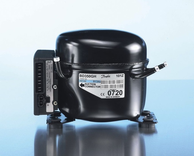Zu den besonderen Merkmalen des Gleichstrom-Verdichters BD 350 zählt die adaptive Energieoptimierung, mit der die Verdichterlaufzeit an die Systemanforderungen angepasst und so der Energieverbrauch reduziert wird