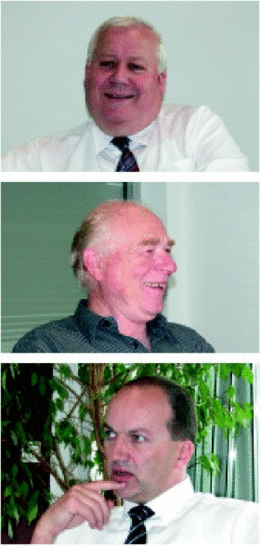 Die drei Teko-Geschäftsführer (von oben) Kurt Kohr, Christoph Bänfer und Edgar Holzhäuser