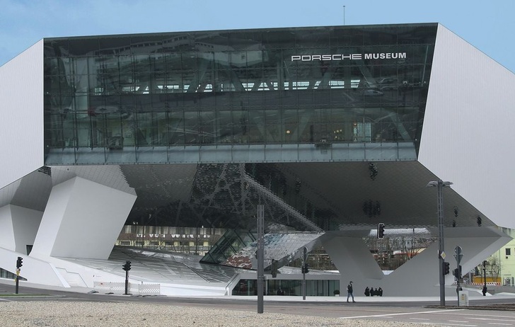 Außenansicht Porsche Museum