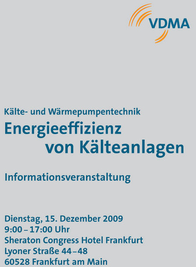 Energieeffizienz von Kälteanlagen