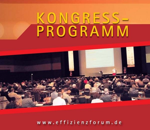 effizienz.forum 2010 in Freiburg