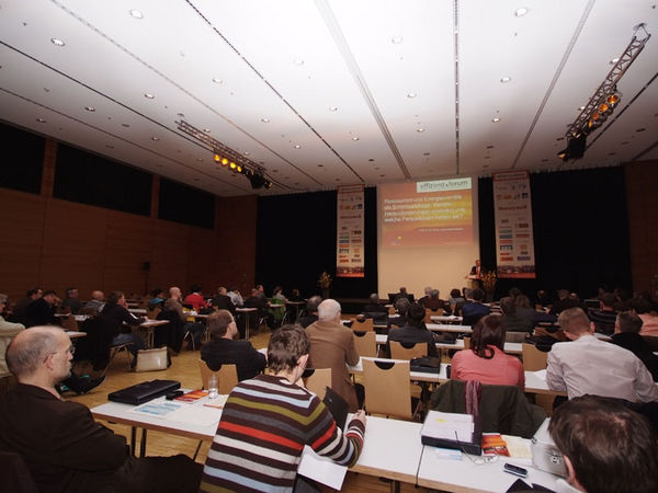 effizienz.forum 2010 in Freiburg