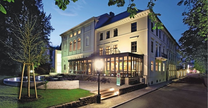 Sanierter Gebäudekomplex Kulturhaus LA8 in Baden-Baden