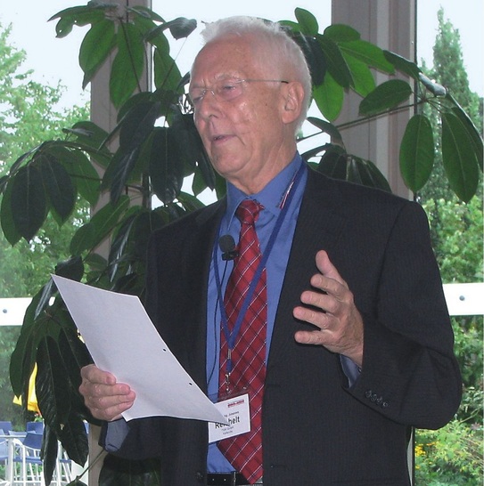 Prof. Johannes Reichelt moderierte die Ehrung Holger Großmanns und das Symposium
