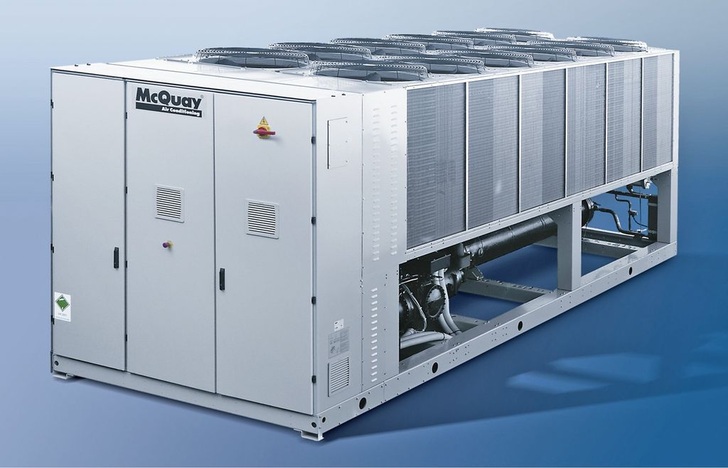 aircool-McQuay AWS Inverter luftgekühlter Flüssigkeitskühler mit ESEER-Werten bis 5,24. - © aircool / McQuay
