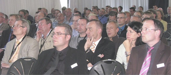 Zuhörer bei den Vorträgen