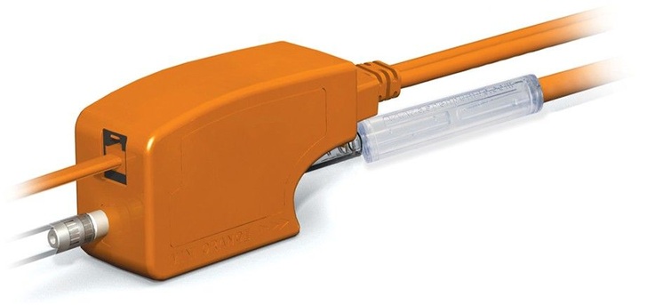 Kondensatpumpe Silent+ Premium mit Schwingungsdämpfer in der Druckleitung (rechts unten)