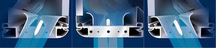 Bild 1: Funktion des Weitwurf-Düsensystems Synchrostream mit schwenkbarer Düse