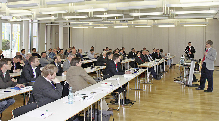 Stieß wieder auf großes Teilnehmerinteresse: das diesjährige TWK-Symposium zum Thema &bdquo;Kalte Nahwärme und Eisspeicher als alternative Wärmequelle für Wärmepumpen&ldquo;.