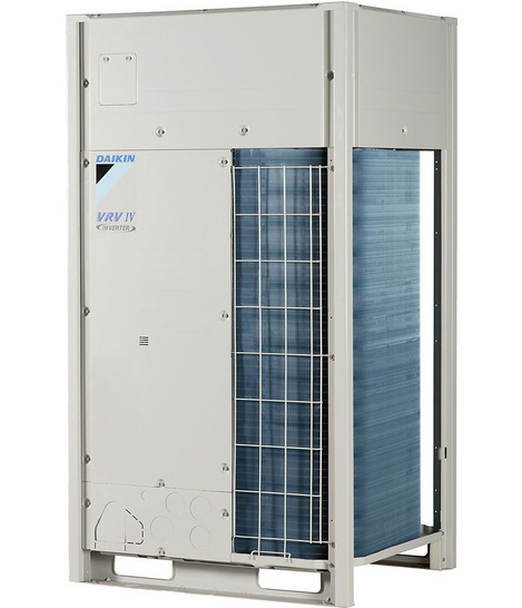 Die erste VRV-IV-Anlage in Deutschland wurde in einem Lebensmittelmarkt in Chemnitz installiert und übernimmt dort die komplette Marktklimatisierung (Heizen und Kühlen).