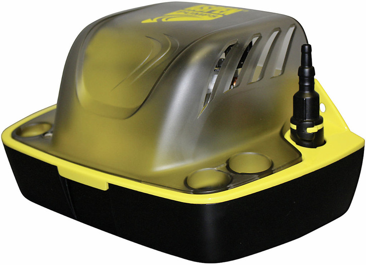 Bild 1: Kondensatförderung mit zusätzlicher Behälterpumpe