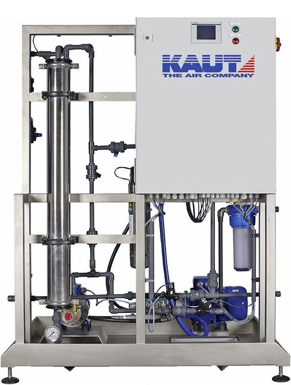 Bild 1: Kaut HD-Kompakt 500 Komfort-UO Kompakte Hochdruckdüsenstation mit integrierter Umkehrosmoseanlage und UV-Reaktor