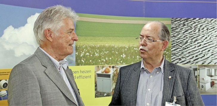 Wolfgang Schmid im Gespräch mit Peter Hubacher