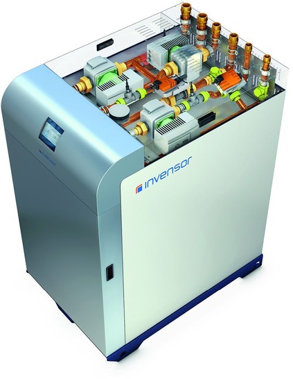 Die verwendete LTC 10 plus Kältemaschine von InvenSor