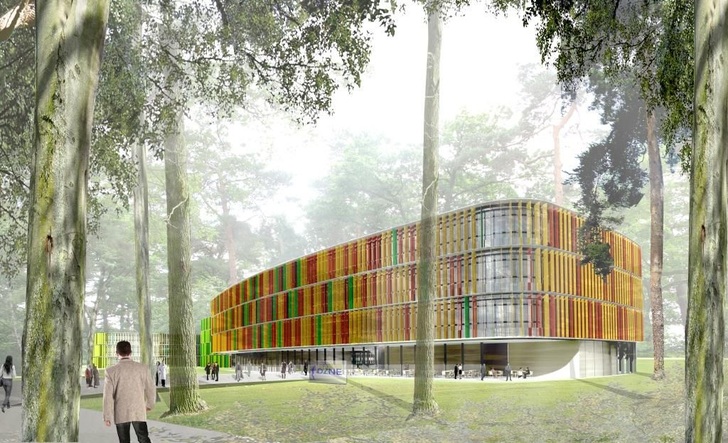 Caverion stattet das Forschungsgebäude des DZNE mit Lüftungstechnik aus.