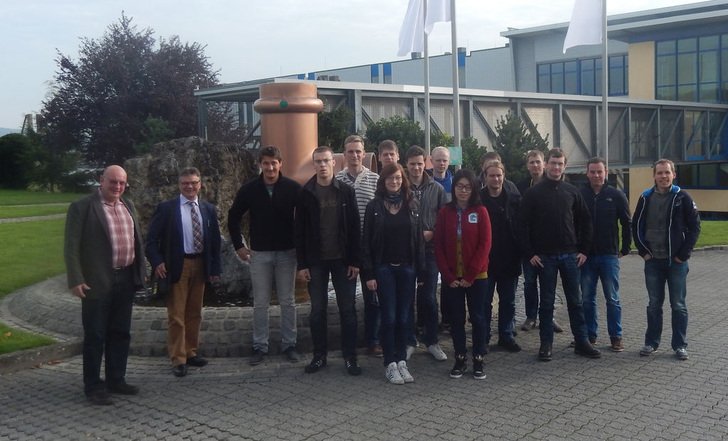 Erste informative Einblicke konnten die Teilnehmer hinsichtlich eines möglichen späteren Arbeitsplatzes gewinnen.