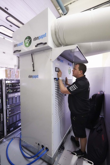 Boxenkühlung von ebm-papst