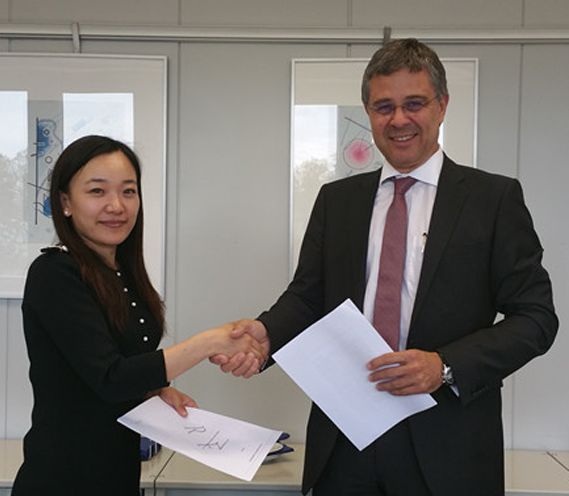 Neuer Vertriebspartner in China