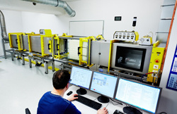 Schwebstofffilter-Prüfeinrichtung erweitert