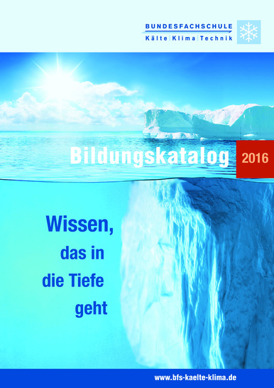 Der Bildungskatalog 2016 ist erschienen.