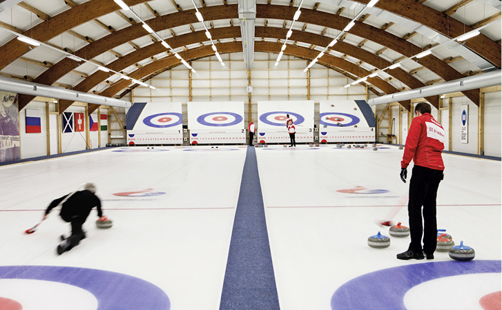 Kühlsole auf olympischem Niveau