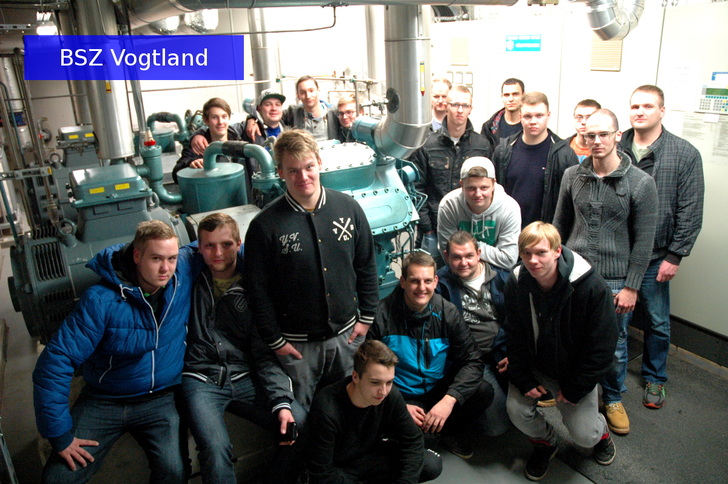 Fachexkursion: Ammoniak-Kälteanlage der Eissportfläche Greiz