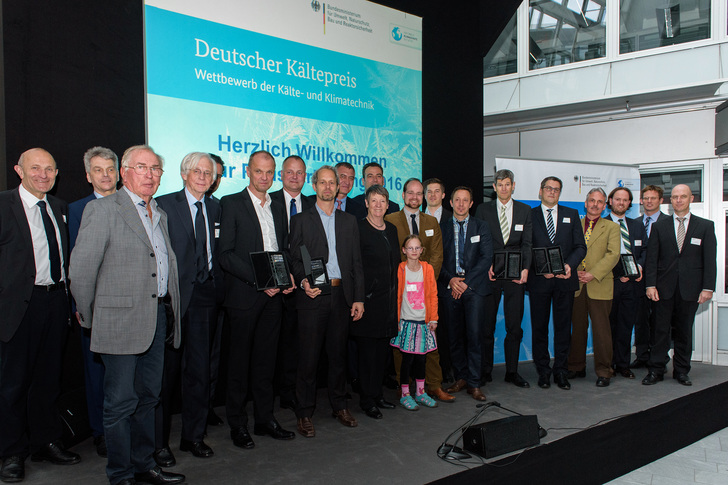 Kältepreis: Preisträger mit Barbara Hendricks