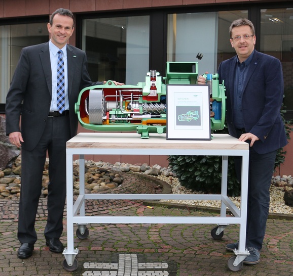 Verdichter-Schnittmodell an BFS und ESaK übergeben