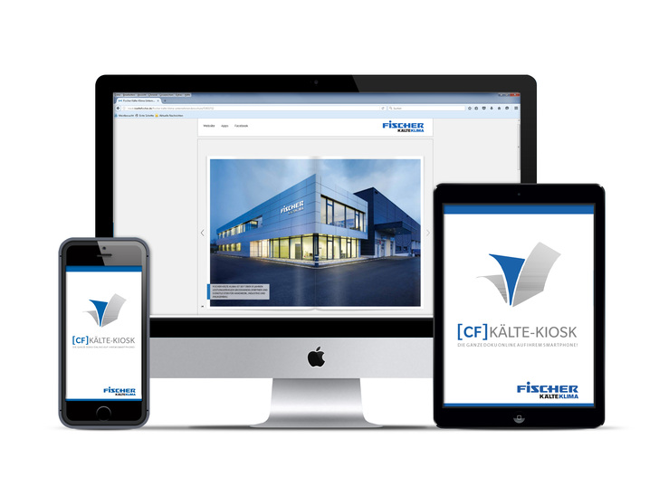 Der [CF] Kälte-Kiosk für Smartphones (Android und iOS), Tablets und den Desktop/PC.