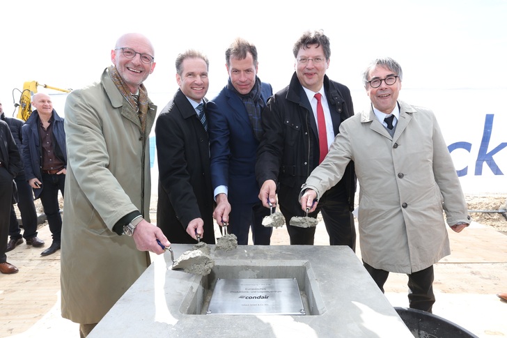 Grundsteinlegung in Norderstedt