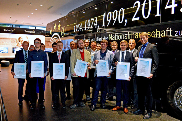 Der BTGA ehrte die besten Auszubildenden der TGA-Branche im Deutschen Fußballmuseum in Dortmund. - © BTGA e.V.
