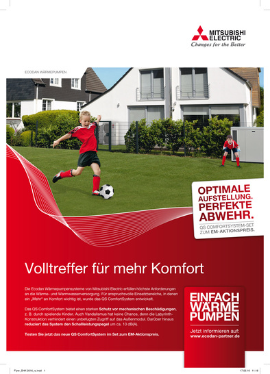 Markteinführung: Wärmepumpen zum EM-Aktionspreis