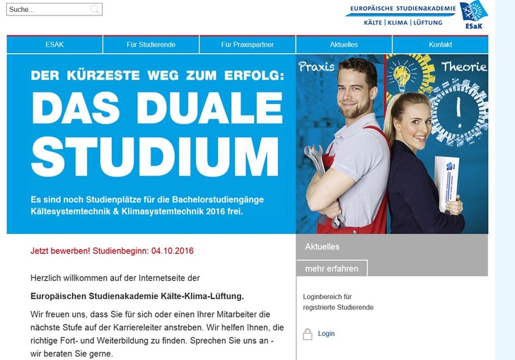 Internet-Auftritt in neuem Gewand