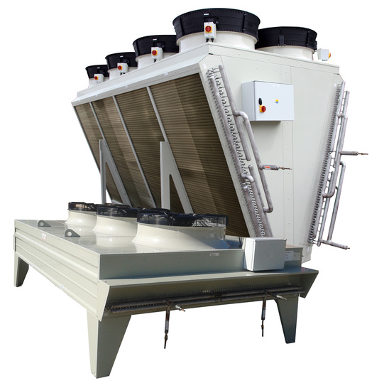 Gaskühler für CO2-Kälteanlagen