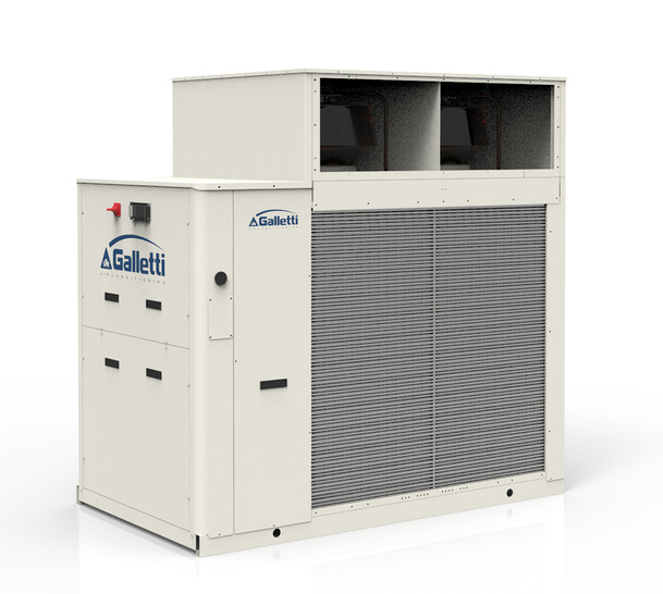 Kaltwassersätze und Wärmepumpen mit Kanalanbindung