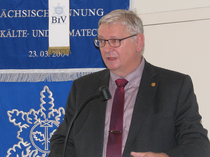 Landes-Innungsmeister Wilfried Otto begrüßte die Gäste.