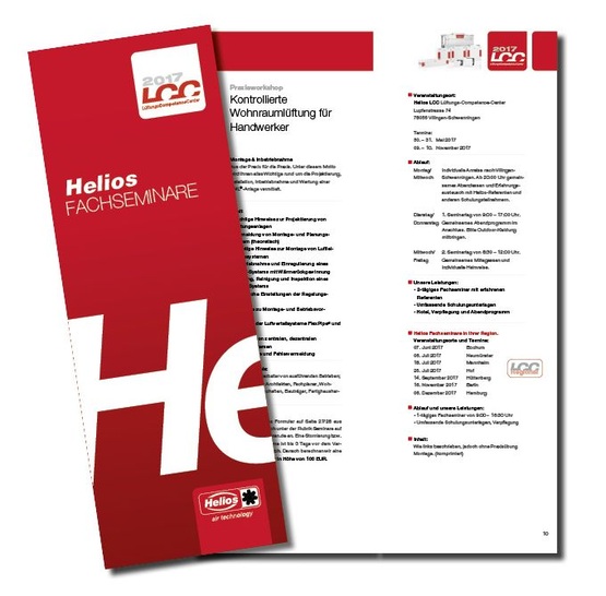 Fachseminarprogramm 2017 vorgestellt