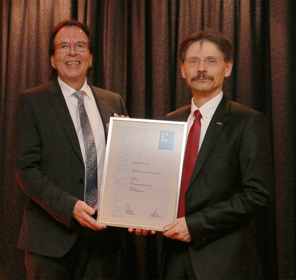 pro K Award 2017 für Ventilator