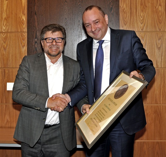 Josef Oswald mit Rietschel-Diplom geehrt