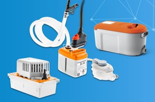 Kondensatpumpen per App auswählen