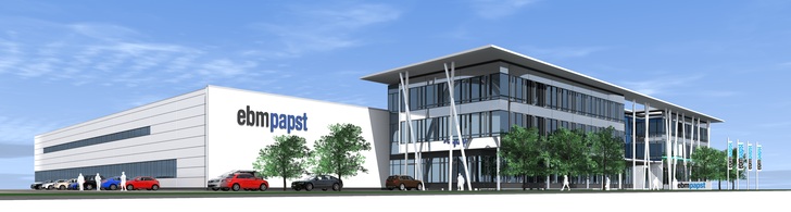 ebm-papst investiert 13 Mio. € in Lauf und stärkt seinen Standort für Getriebe