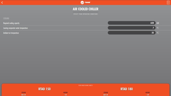 Miet-Kühl- und Heizgeräte per App schnell auswählen