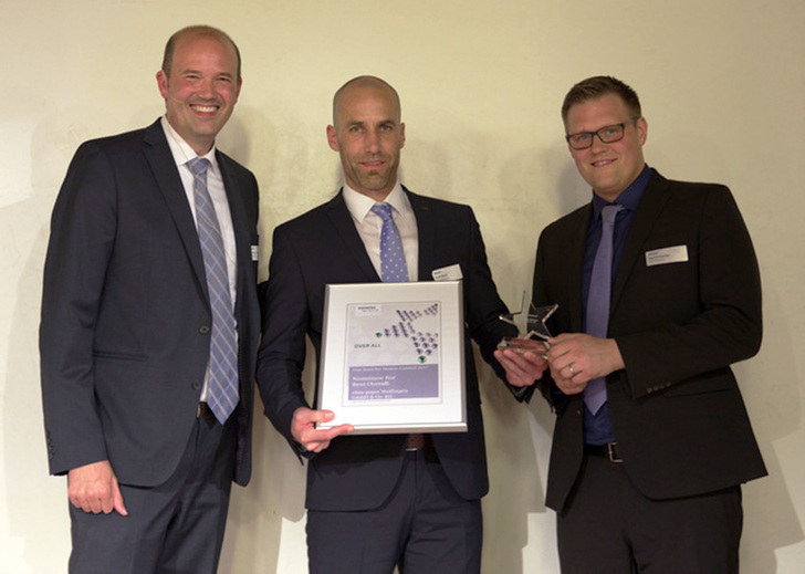 Von Siemens DF MC als Best Overall-Lieferant ausgezeichnet